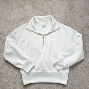 a new day White Quarter-Zip Sweatshirt
